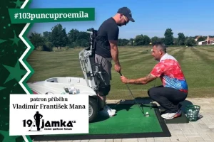 Pomozme handicapovanému Martinovi hrát golf