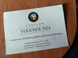 Voucher na green fee na 18 jamek na hřiště Ypsilon