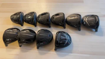 Titleist, shafty a hlavy driverů, dřev a hybridů