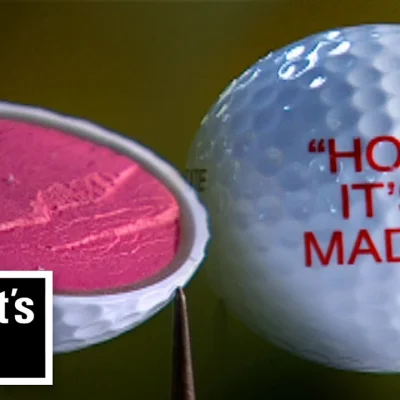 How Golf Balls, Clubs, Carts, & Tees Are Made | How It's Made | Science Channel